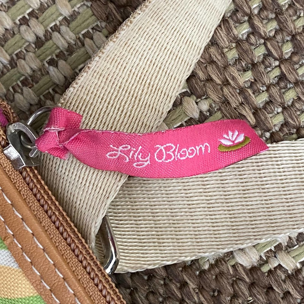 Lily Bloom Floral Print Adjustable Strap Zipper Crossbody Shoulder‎ Bag - Picture 3 of 7